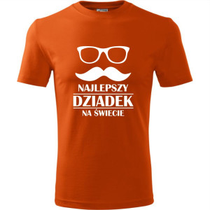 Męska koszulka - Najlepszy dziadek na calutkim świecie