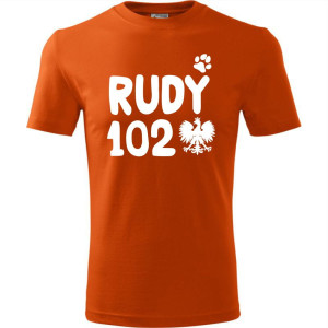 Męska koszulka - Rudy 102