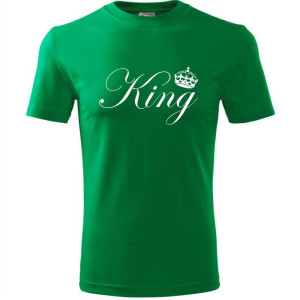 męska koszulka - king