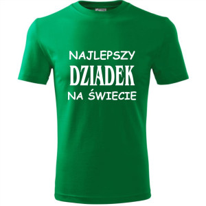 Męska koszulka - Najlepszy dziadek na świecie