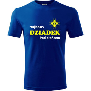 Męska koszulka - Najlepszy dziadek pod słońcem