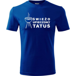 Męska koszulka - Świeżo upieczony tatuś