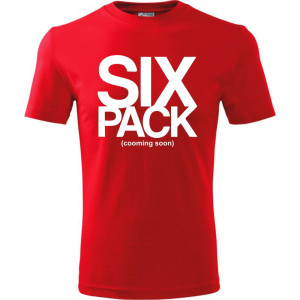 Męska koszulka Sportowa - Six pack