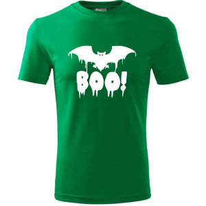męska koszulka - nietoperz boo