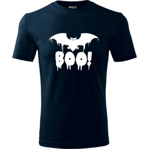 męska koszulka - nietoperz boo