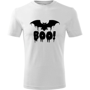 męska koszulka - nietoperz boo