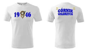 męska koszulka górnik wałbrzych ksg t-shirt kibica