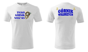 męska koszulka górnik wałbrzych ksg t-shirt kibica