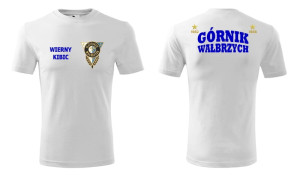 męska koszulka górnik wałbrzych ksg t-shirt kibica
