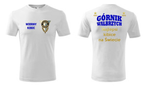 męska koszulka górnik wałbrzych ksg t-shirt kibica