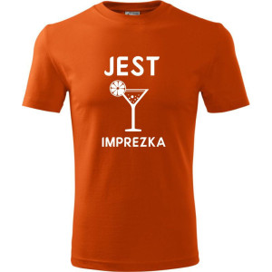 męska koszulka - jest imprezka
