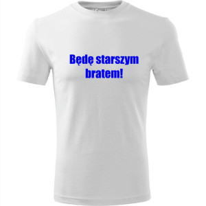 Dziecięca koszulka - Będę starszym bratem