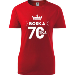 Damska koszulka - boska 70