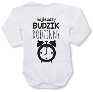 Dziecięce body z dł. rękawem - najlepszy budzik