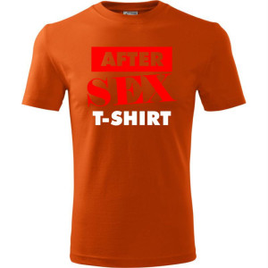 męska koszulka - after sex t-shirt