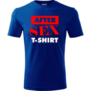 męska koszulka - after sex t-shirt