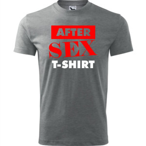 męska koszulka - after sex t-shirt