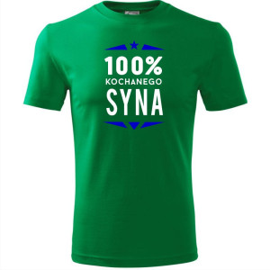 dziecięca koszulka - 100% kochanego syna