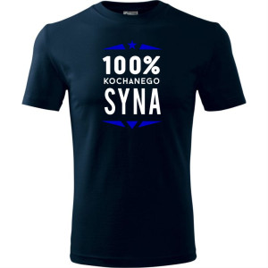dziecięca koszulka - 100% kochanego syna