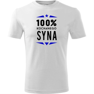 dziecięca koszulka - 100% kochanego syna