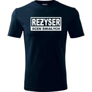 Męska koszulka - Reżyser scen śmiałych