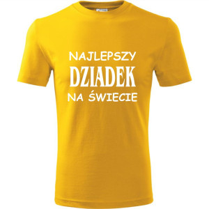 Męska koszulka - Najlepszy dziadek na świecie