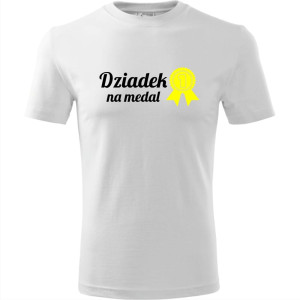 Męska koszulka - Dziadek na medal