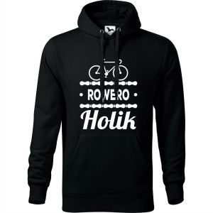 męska bluza z kapturem - roweroholik