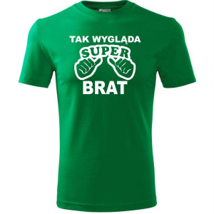 Dziecięca koszulka - tak wygląda super brat
