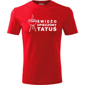 Męska koszulka - Świeżo upieczony tatuś