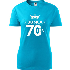 Damska koszulka - boska 70