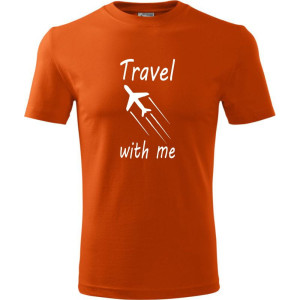 Męska koszulka Turystyczna - Travel with me
