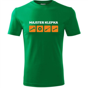 męska koszulka - majster klepka