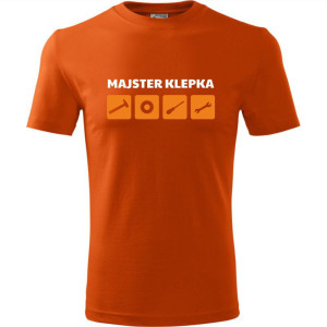 męska koszulka - majster klepka
