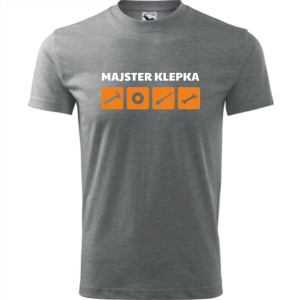 męska koszulka - majster klepka