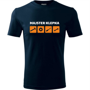 męska koszulka - majster klepka