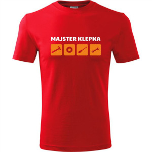 męska koszulka - majster klepka