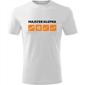 męska koszulka - majster klepka