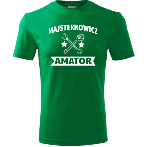 męska koszulka - majsterkowicz amator