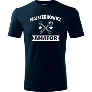 męska koszulka - majsterkowicz amator
