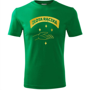męska koszulka - złota rączka