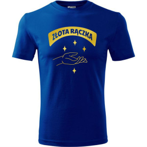 męska koszulka - złota rączka