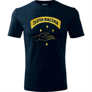 męska koszulka - złota rączka