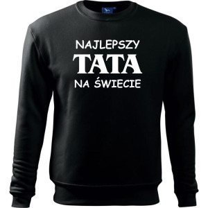 Męska bluza klasyczna - Najlepszy tata na świecie 01