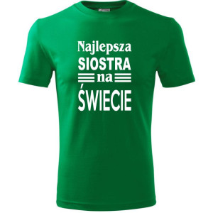 Dziecięca koszulka - Najlepsza siostra na świecie