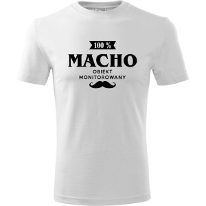 Męska koszulka - Macho 100%