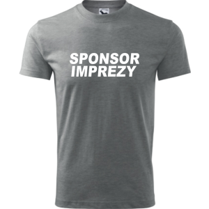 Męska koszulka - Sponsor imprezy
