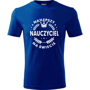 Męska koszulka - Najlepszy nauczyciel na świecie 05