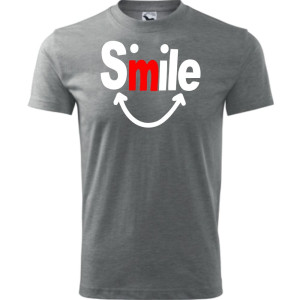 Męska koszulka - Smile