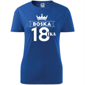 Wyjątkowa Damska koszulka -boska 18